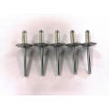 Aluminium/Steel Open end blind rivets with large flange